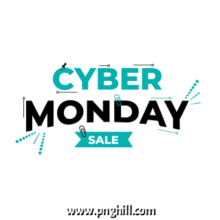 Cyber Monday Sale Png Design Free Download