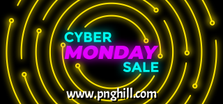 Cyber Monday Sale Background With Geometric Futuristic Style Design Free Download